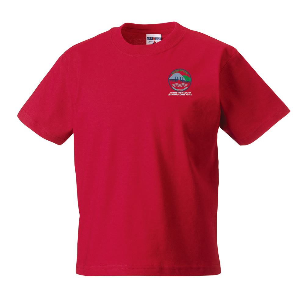 Milton of Leys Primary Classic T-Shirt Classic Red