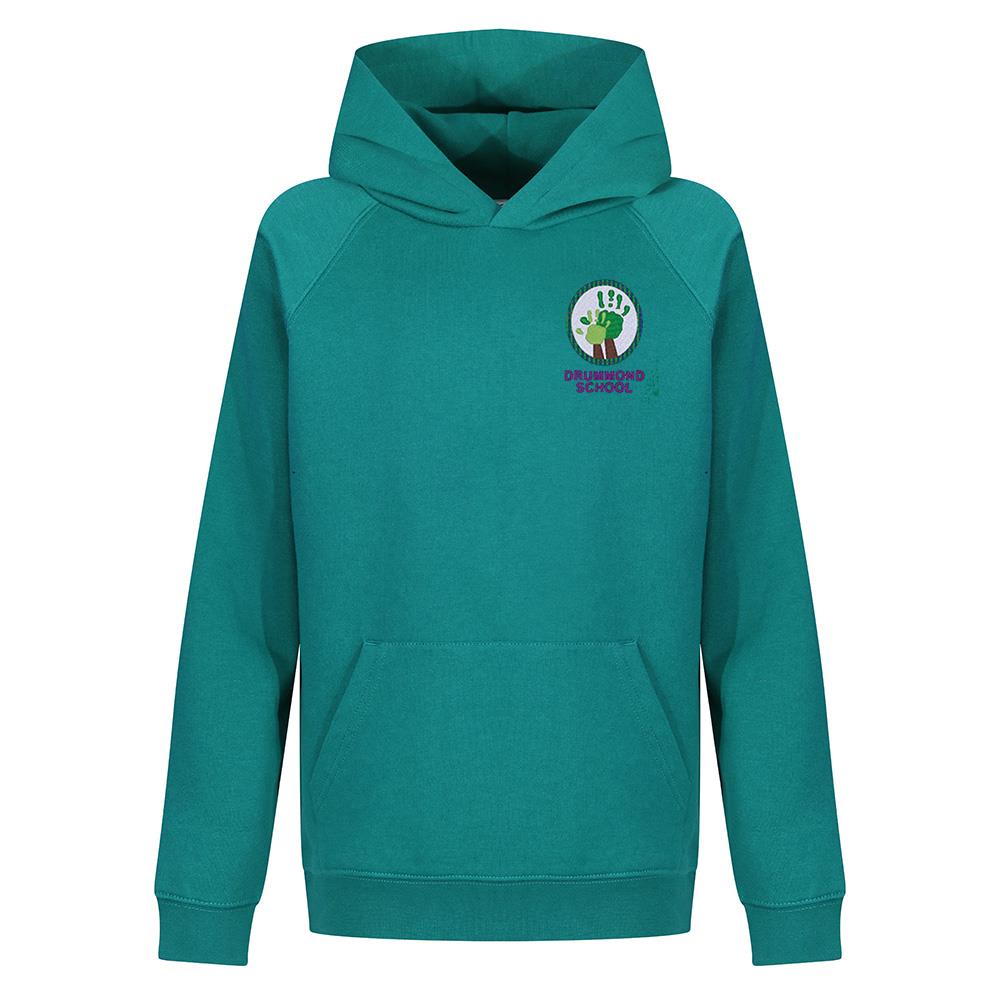 Drummond Primary Hooded Sweatshirt Jade