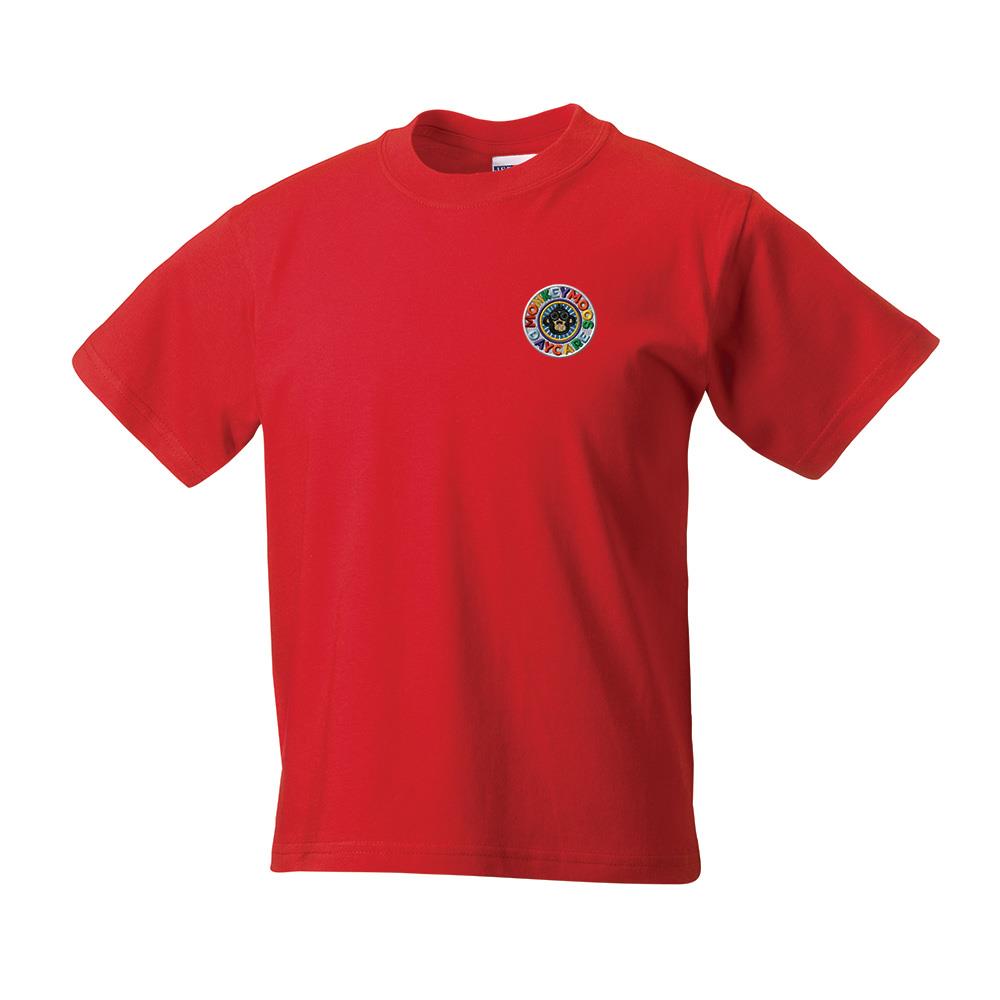 Monkey Moos Classic T-Shirt Red