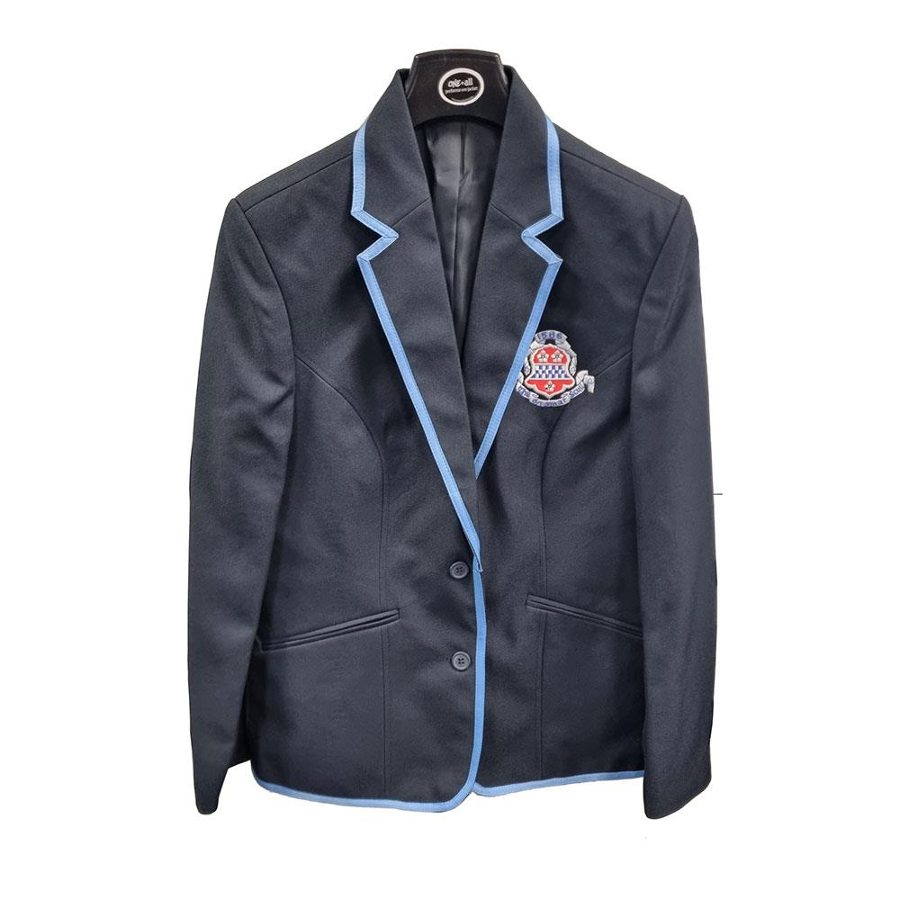 Paisley Grammar Boys Poly Braided Blazer Navy