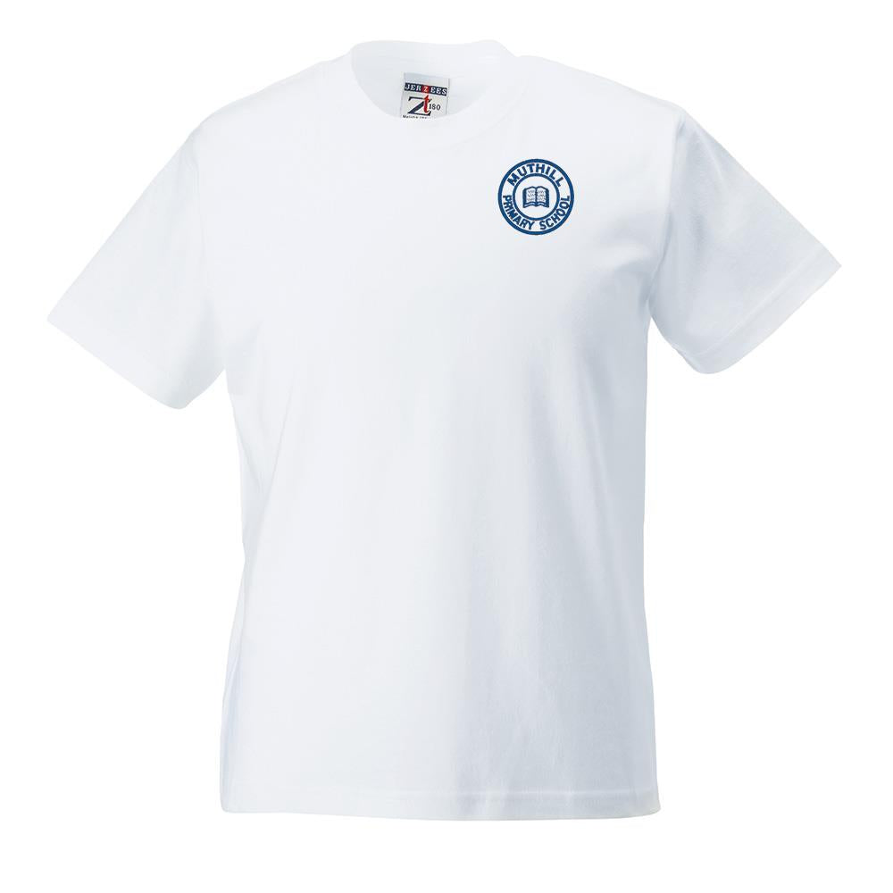 Muthill Primary Classic T-Shirt White