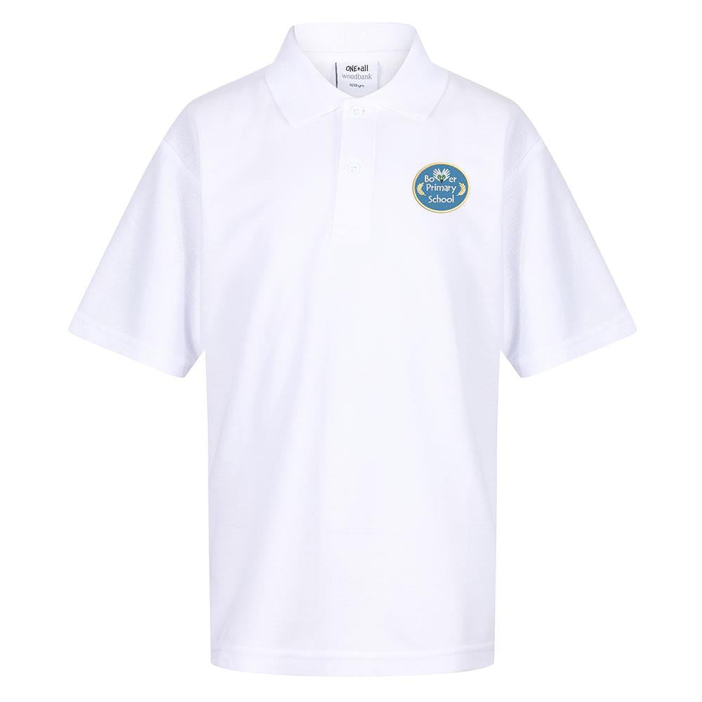 Bower Primary Poloshirt White