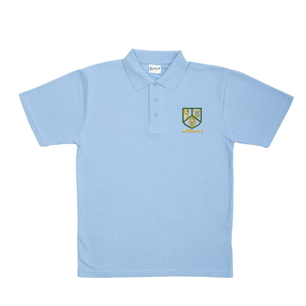 Millersneuk Primary Poloshirt Sky