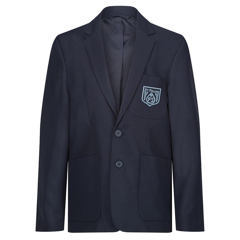 St Fillans Primary Boys Poly Blazer Navy