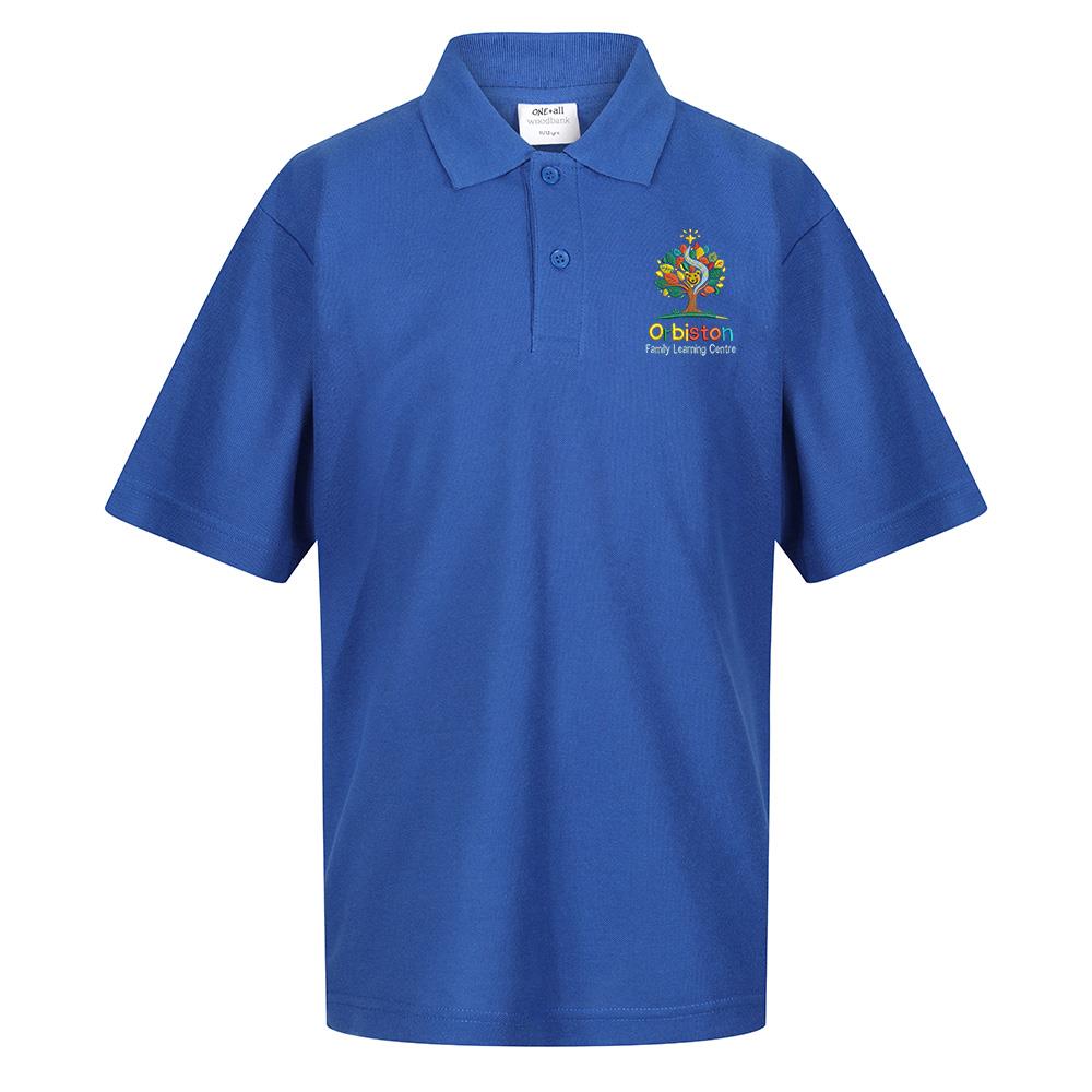 Orbiston Family Learning Centre Poloshirt Royal
