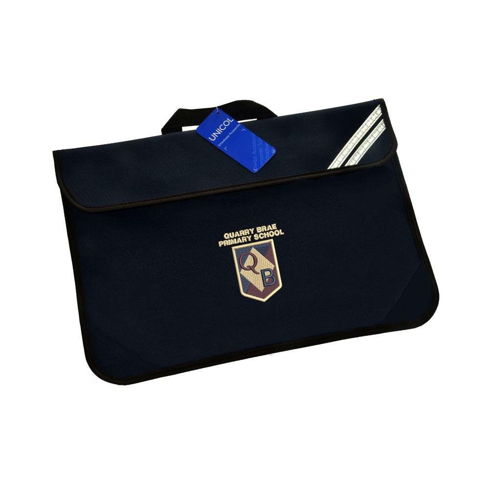 Quarry Brae Primary Book Bag Navy