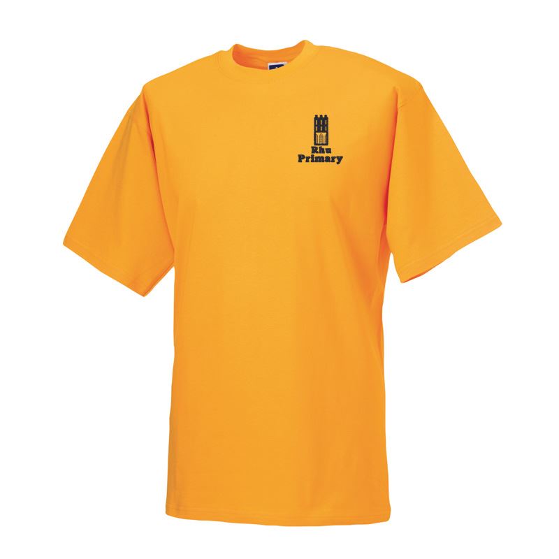 Rhu Primary Classic T-Shirt Gold