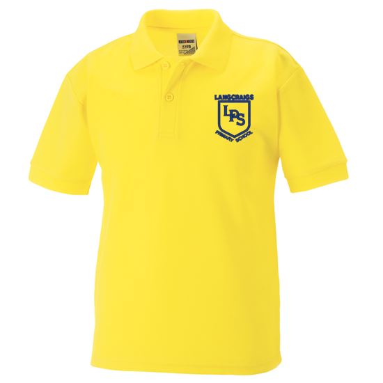 Langcraigs Primary Poloshirt Yellow