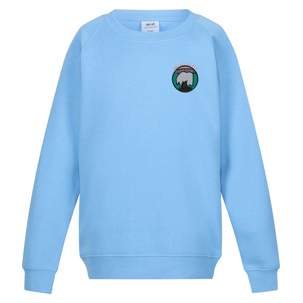 Willowview ELC Staff Crew Neck Sweatshirt Sky