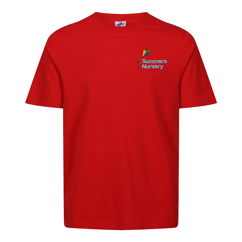 Summers Nursery Classic T-Shirt Red
