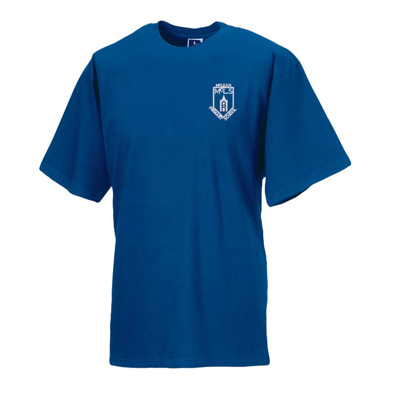 Mclean Primary Classic T-Shirt Royal