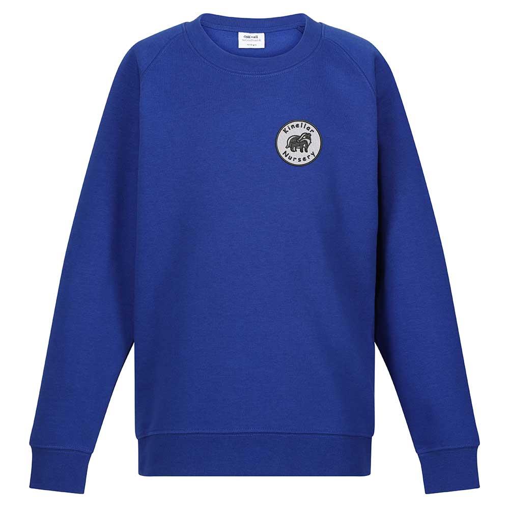 Kinellar Nursery Crew Neck Sweatshirt Royal