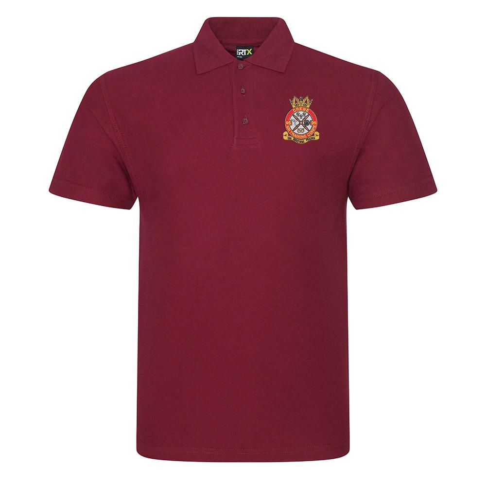 Crewe Squadron 95 Poloshirt Burgundy