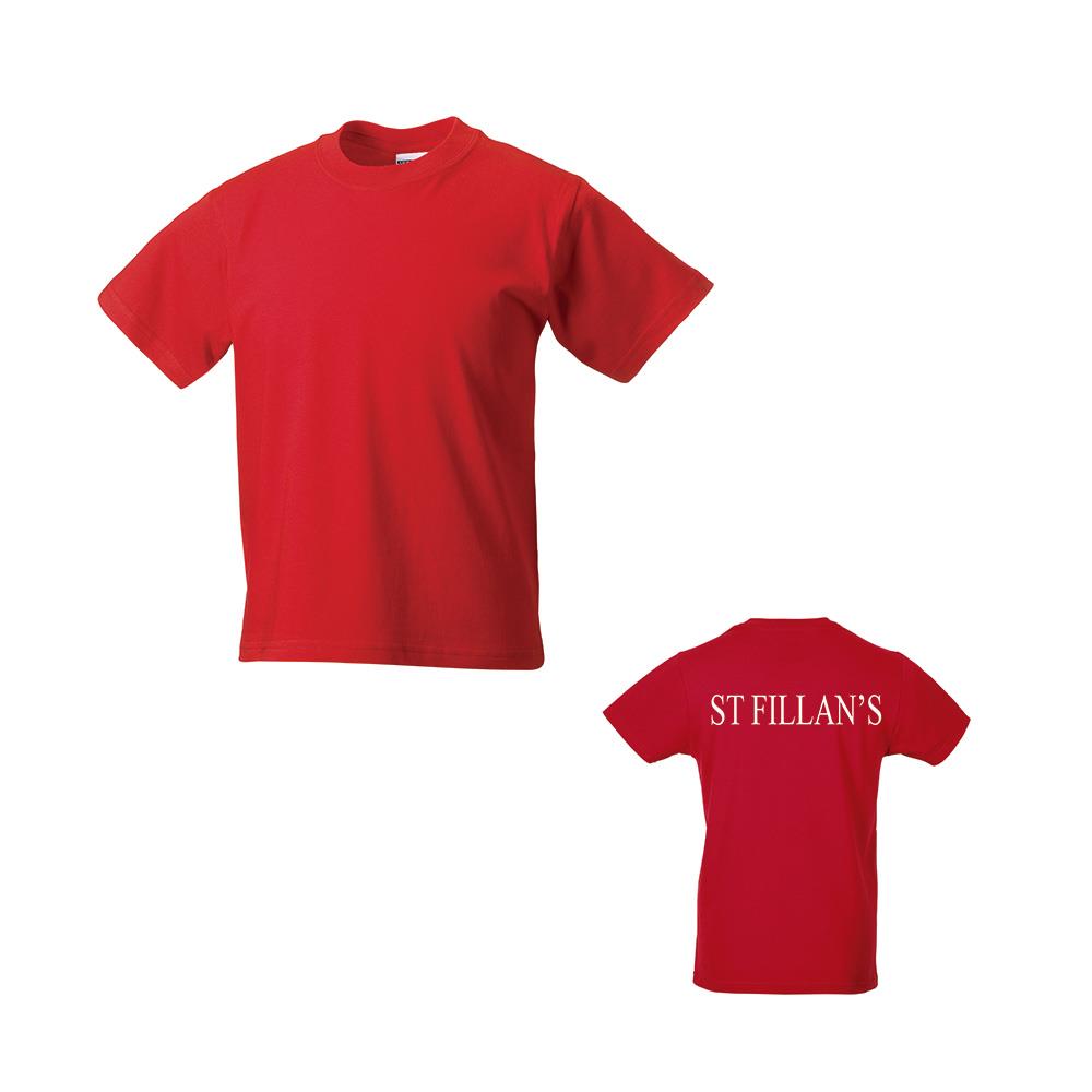 St Fillans Classic T-Shirt Red