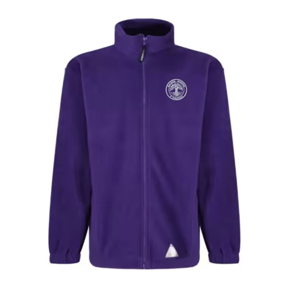 Calton Gaelic Primary Outdoor Fleece Purple