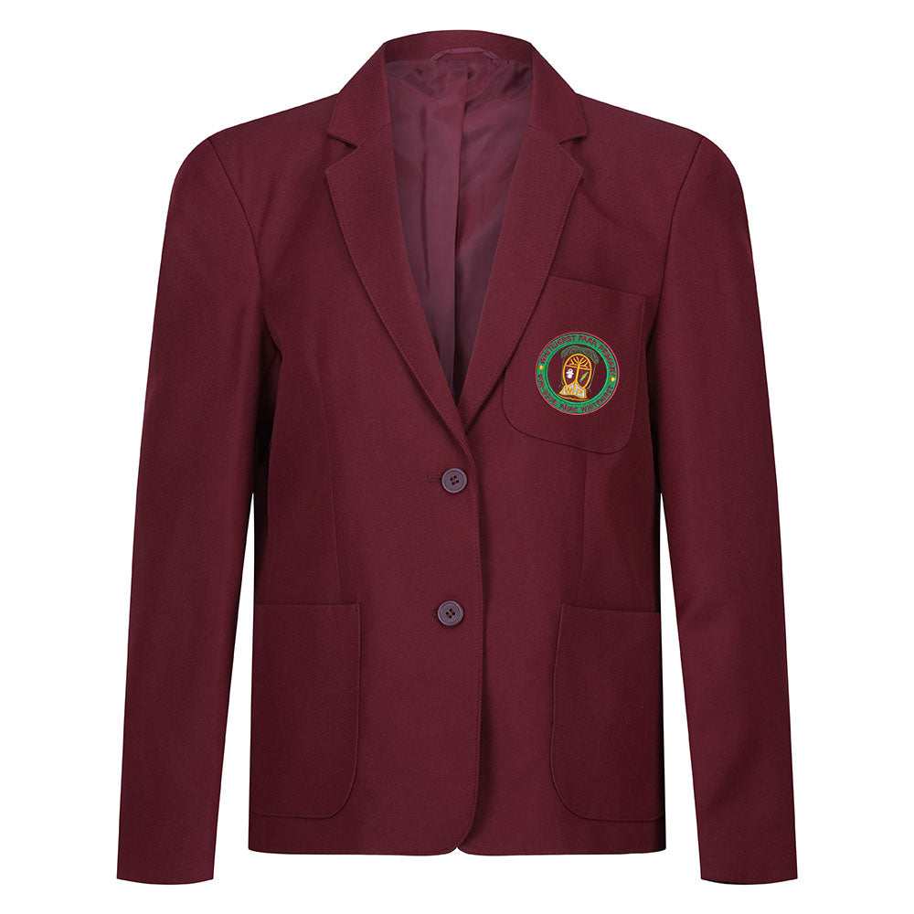 Whitehirst Park Primary Girls Poly Blazer Maroon