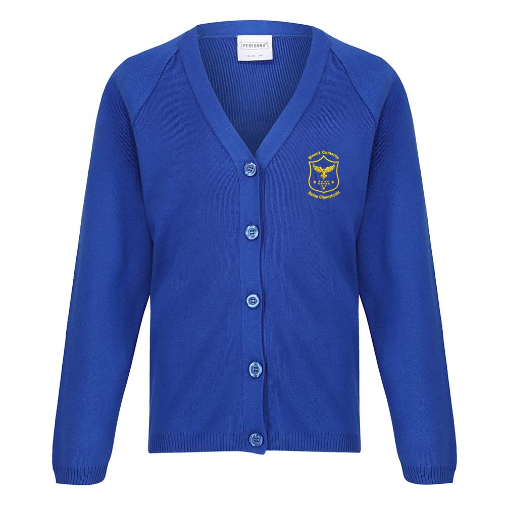 Mount Cameron Primary 50/50 Cardigan Royal