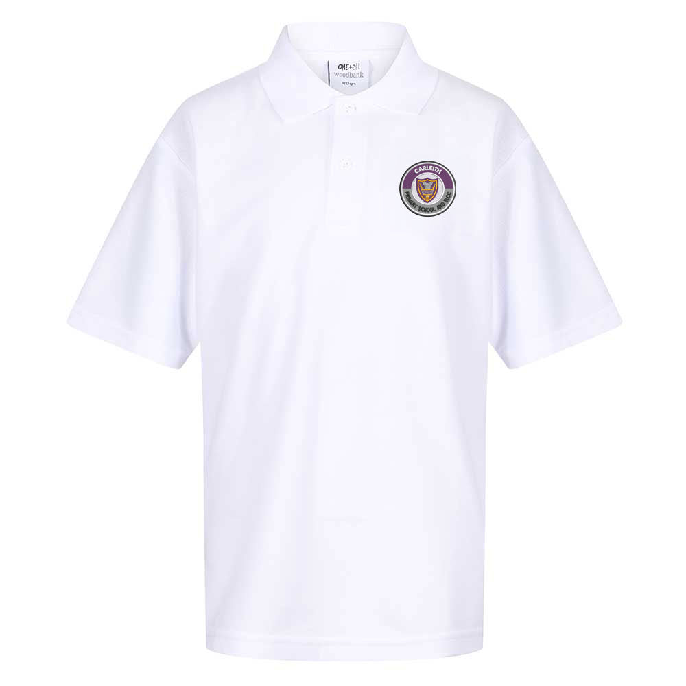 Carleith Primary Poloshirt White