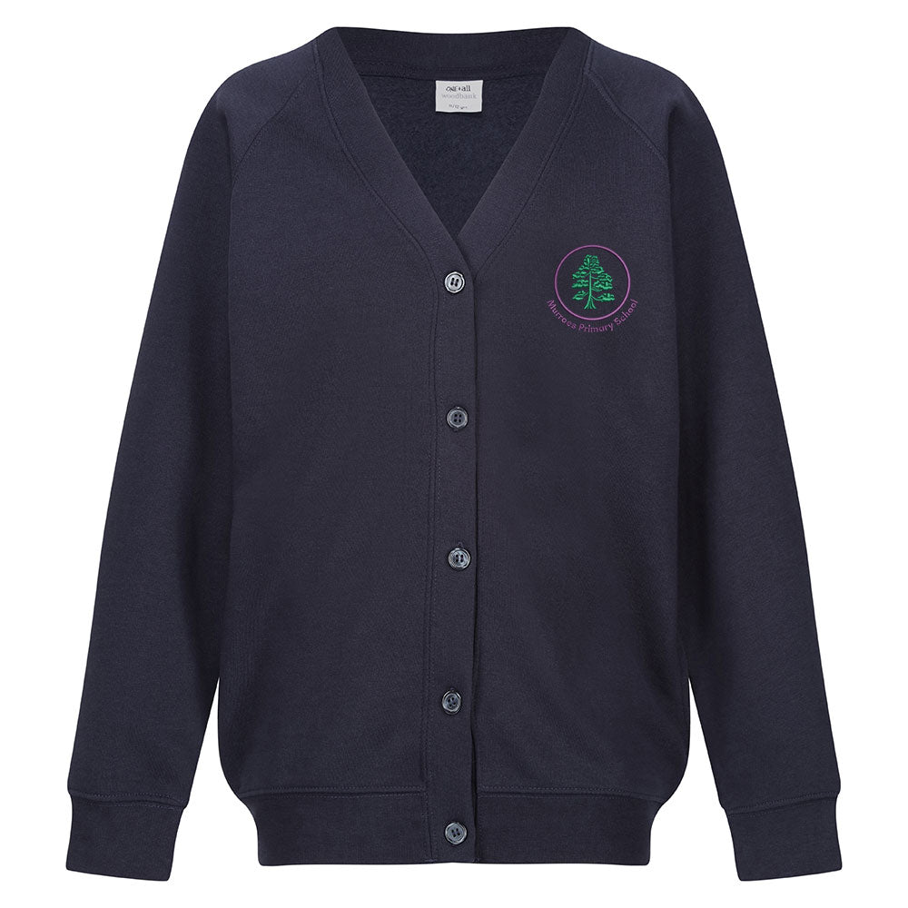 Murroes Primary Sweat Cardigan Navy