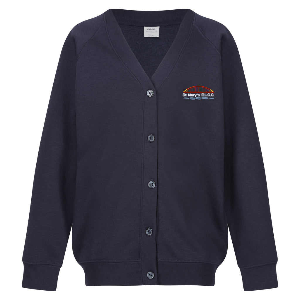 St Marys ELCC Sweat Cardigan Navy
