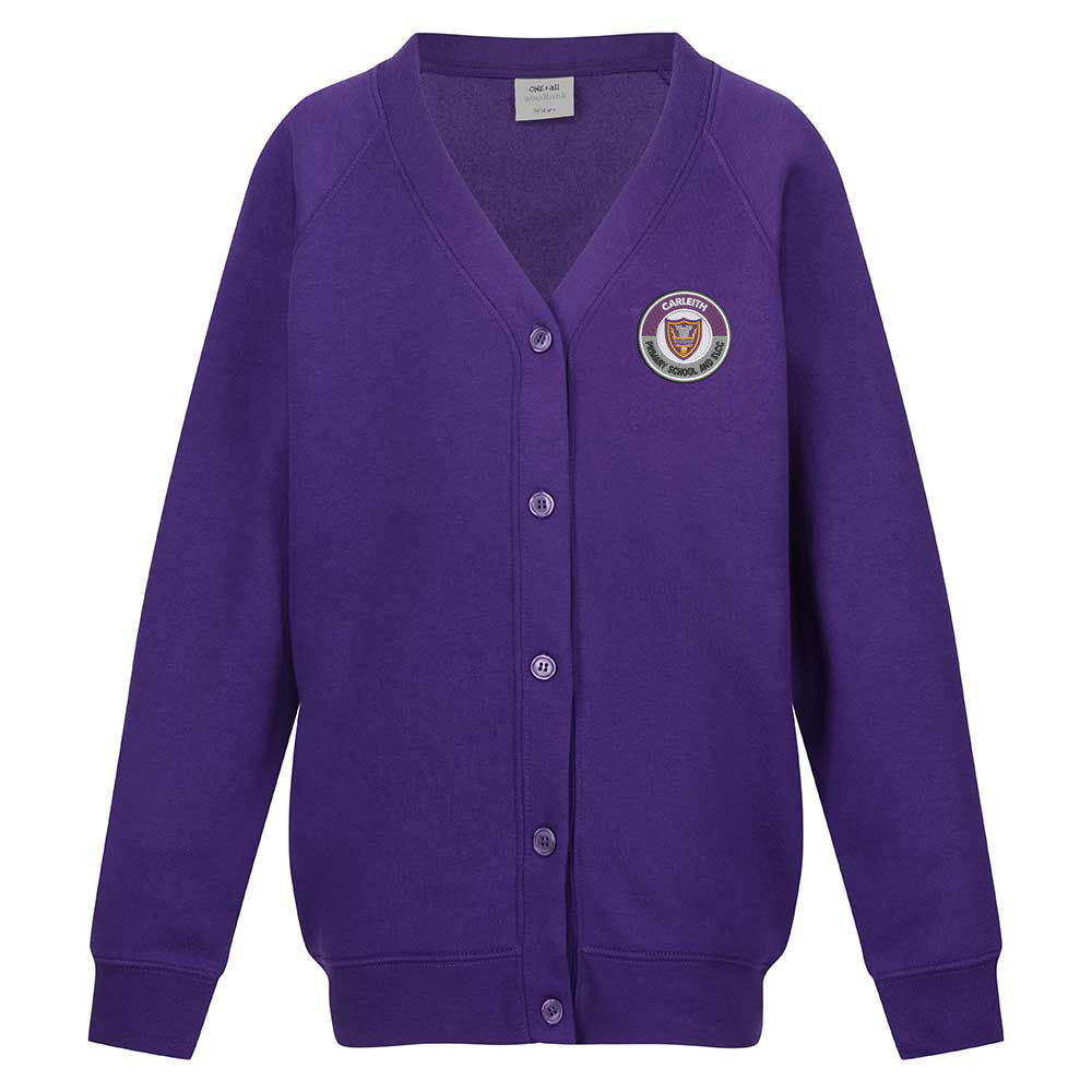 Carleith Primary Cardigan Purple