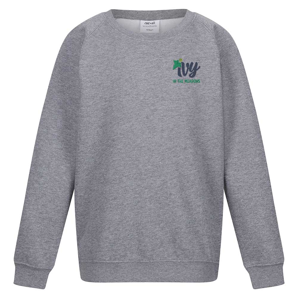 Ivy At The Meadows Crew Neck Sweatshirt Grey