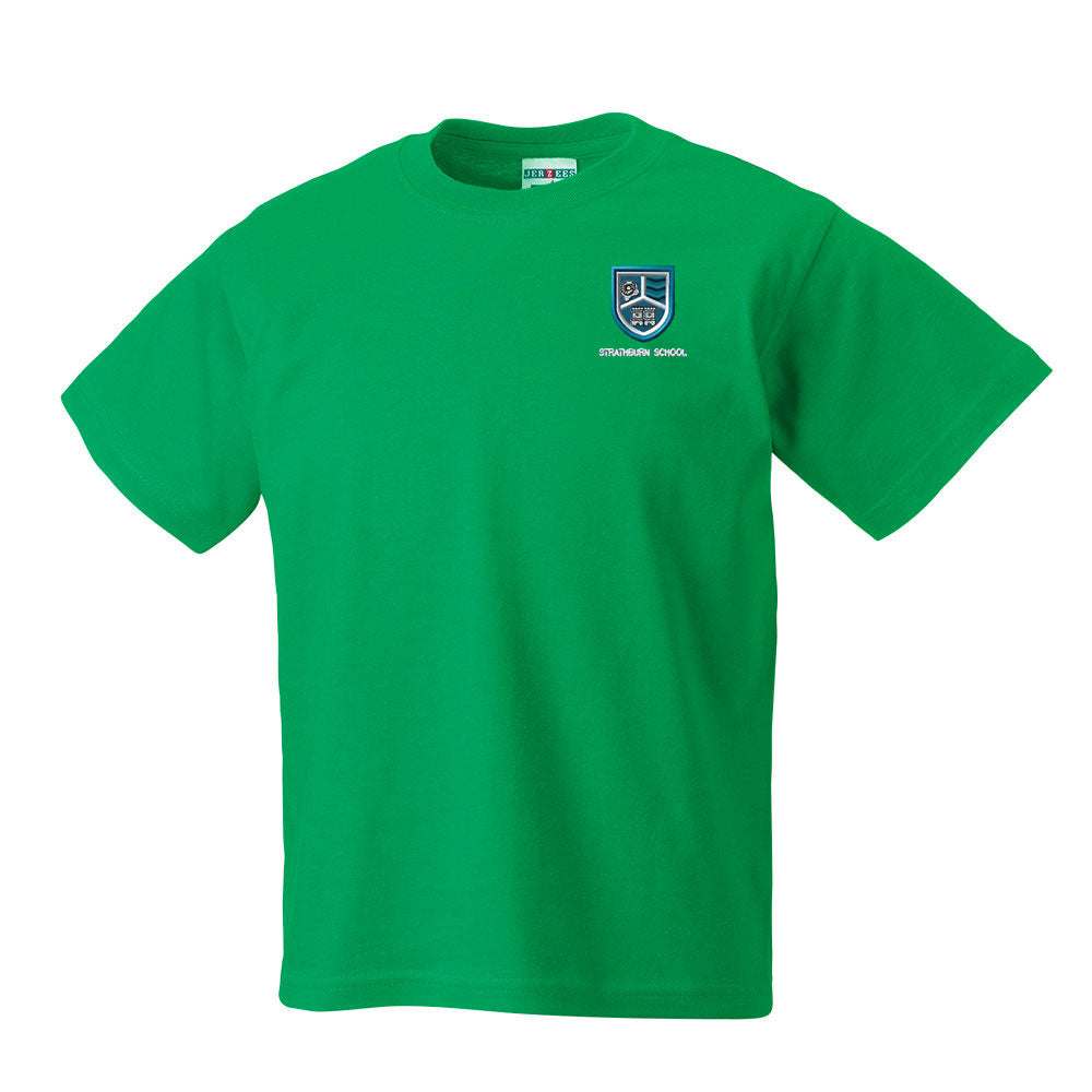 Strathburn Primary Classic T-Shirt Emerald