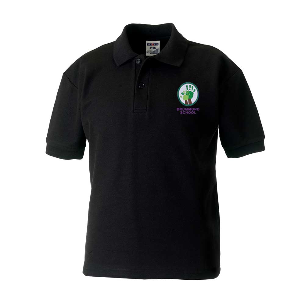 Drummond Primary Poloshirt Black