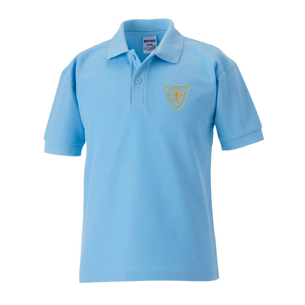 Wellshot Primary Poloshirt Sky