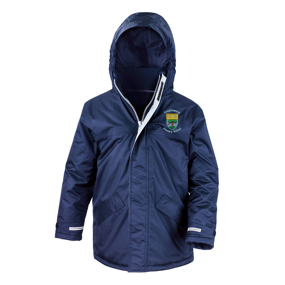 Knightswood Primary Core Kids Winter Parka Navy