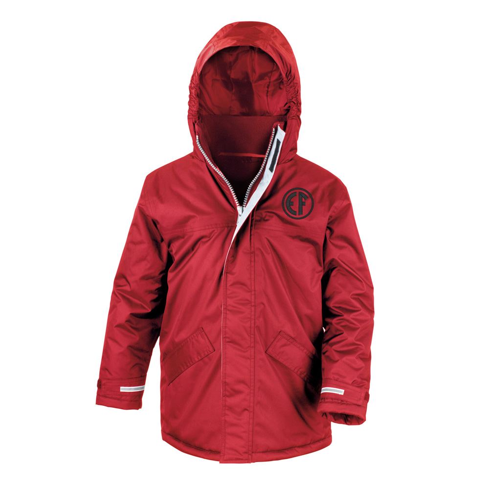 East Fulton Primary Core Kids Winter Parka Red