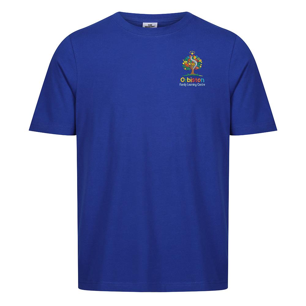 Orbiston Family Learning Centre Classic T-Shirt Royal