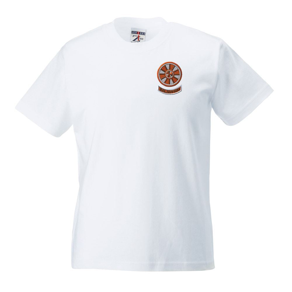 Baljaffray Primary Classic T-Shirt White
