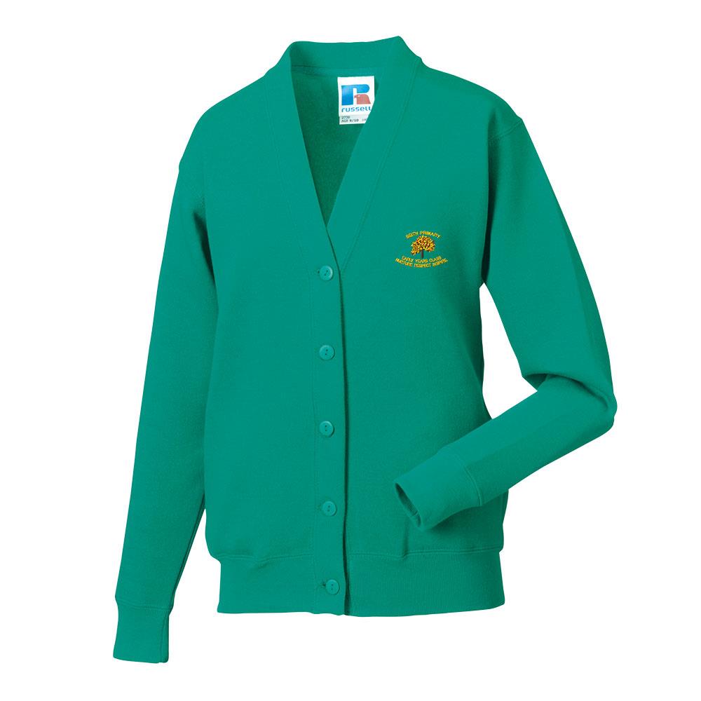 Beith Early Years Cardigan Jade