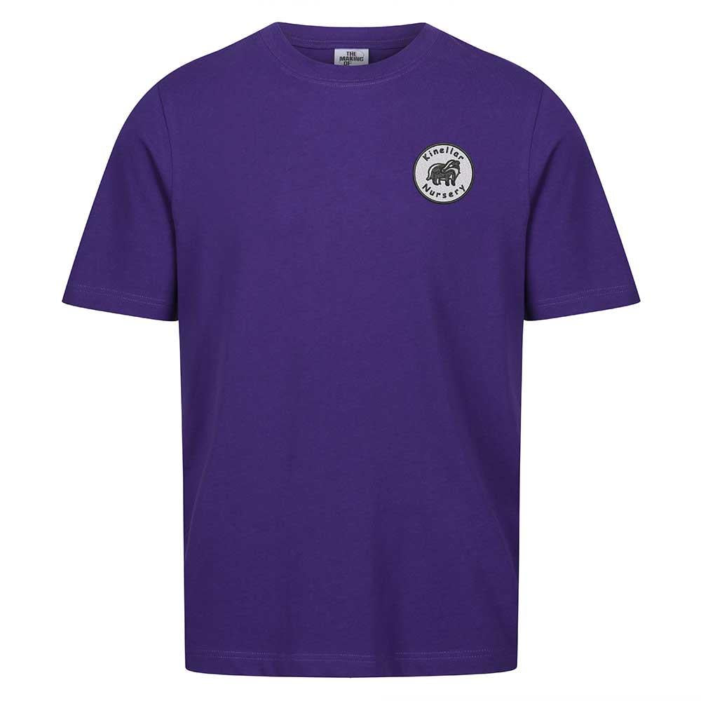 Kinellar Nursery T-Shirt Purple