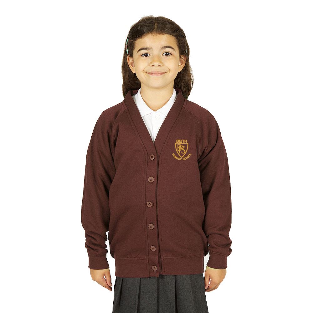 Beith Primary Cardigan Brown