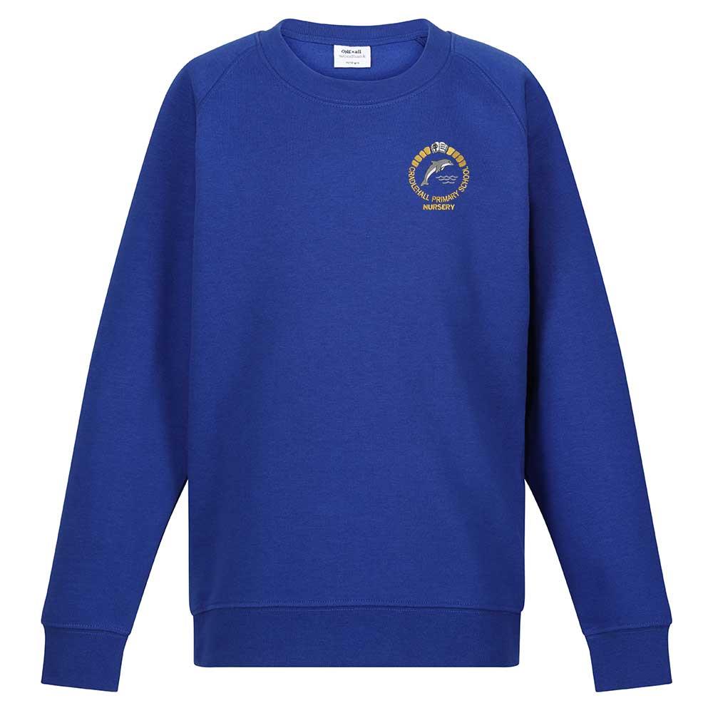 Cradlehall Nursery Crew Neck Sweatshirt Royal