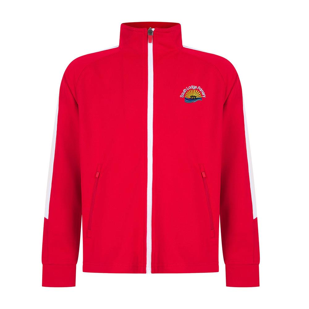 South Lodge Primary Tracksuit Top Red/White