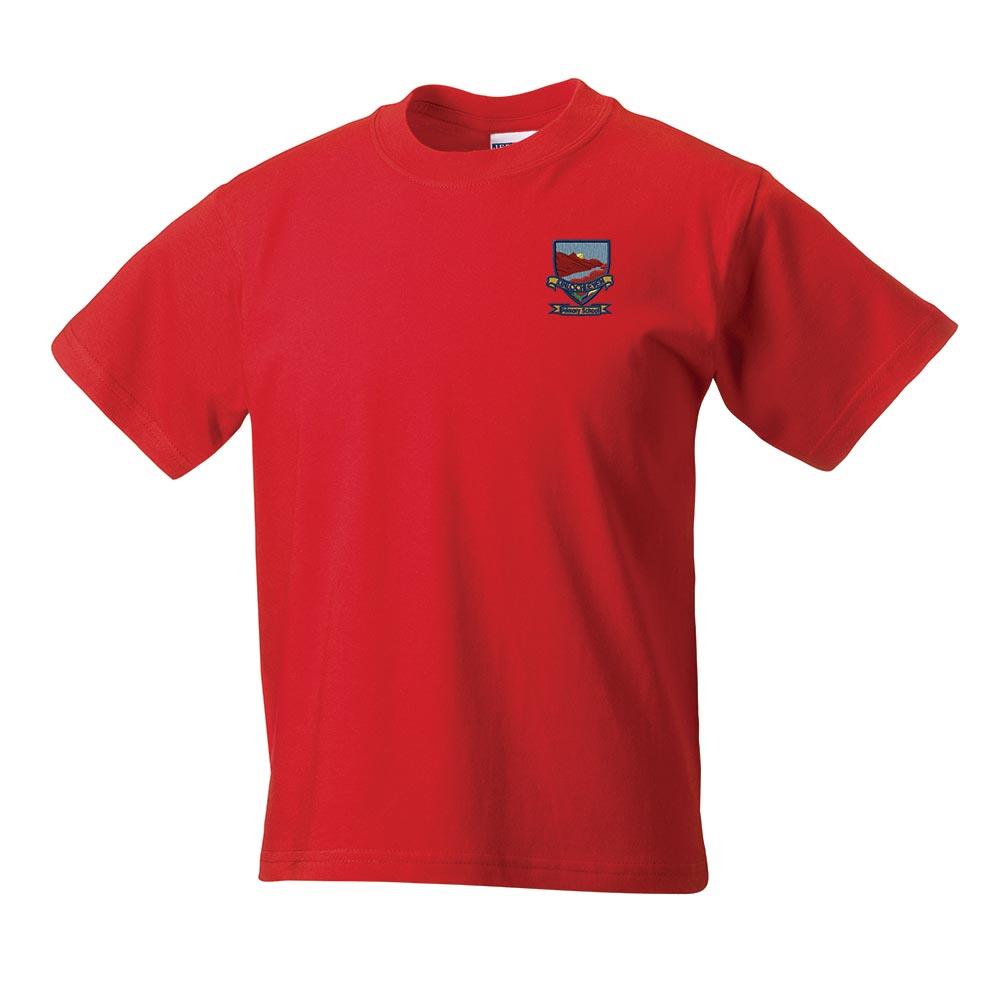 Kinlochleven Primary Classic T-Shirt Red
