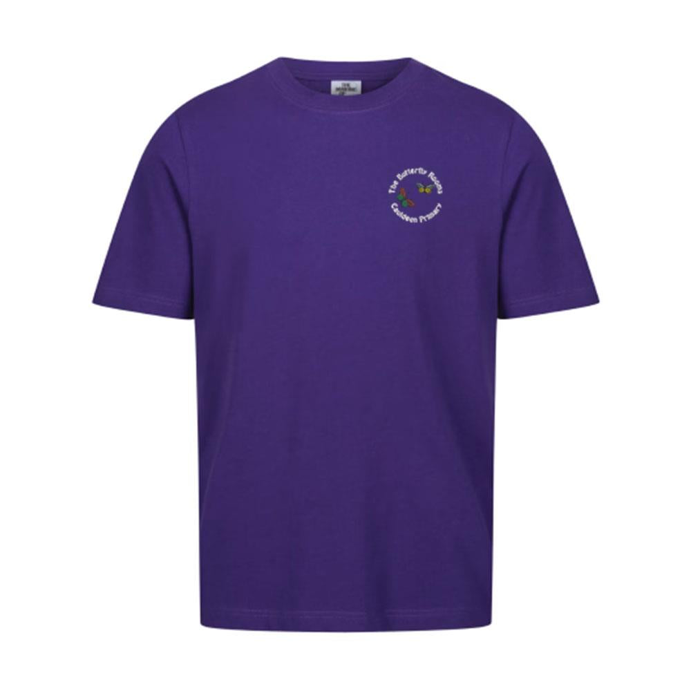 Butterfly Rooms T-Shirt Purple