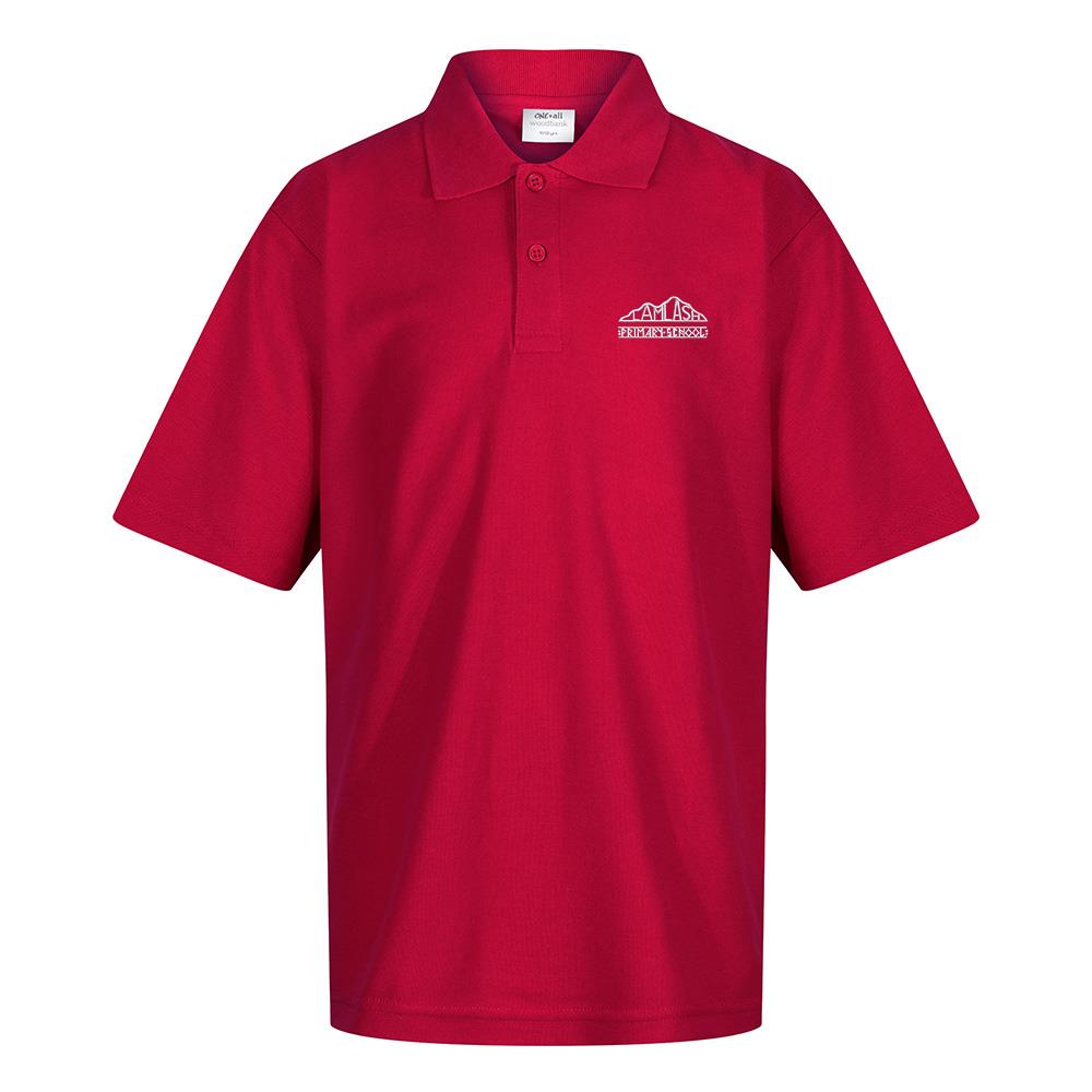 Lamlash Primary Poloshirt Red