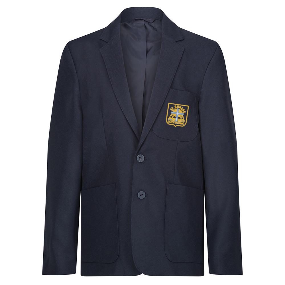 St Ronans Primary Boys Poly Blazer Navy