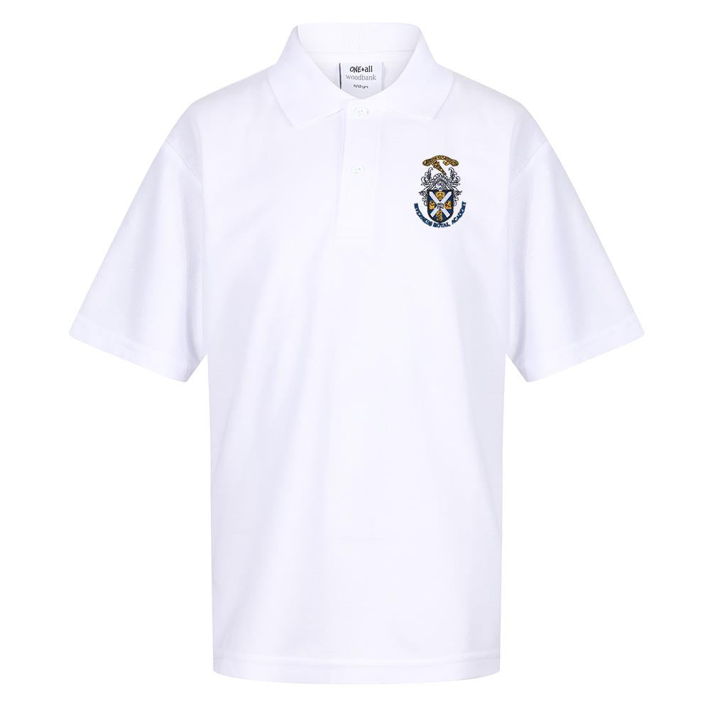 Inverness Royal Academy Poloshirt White