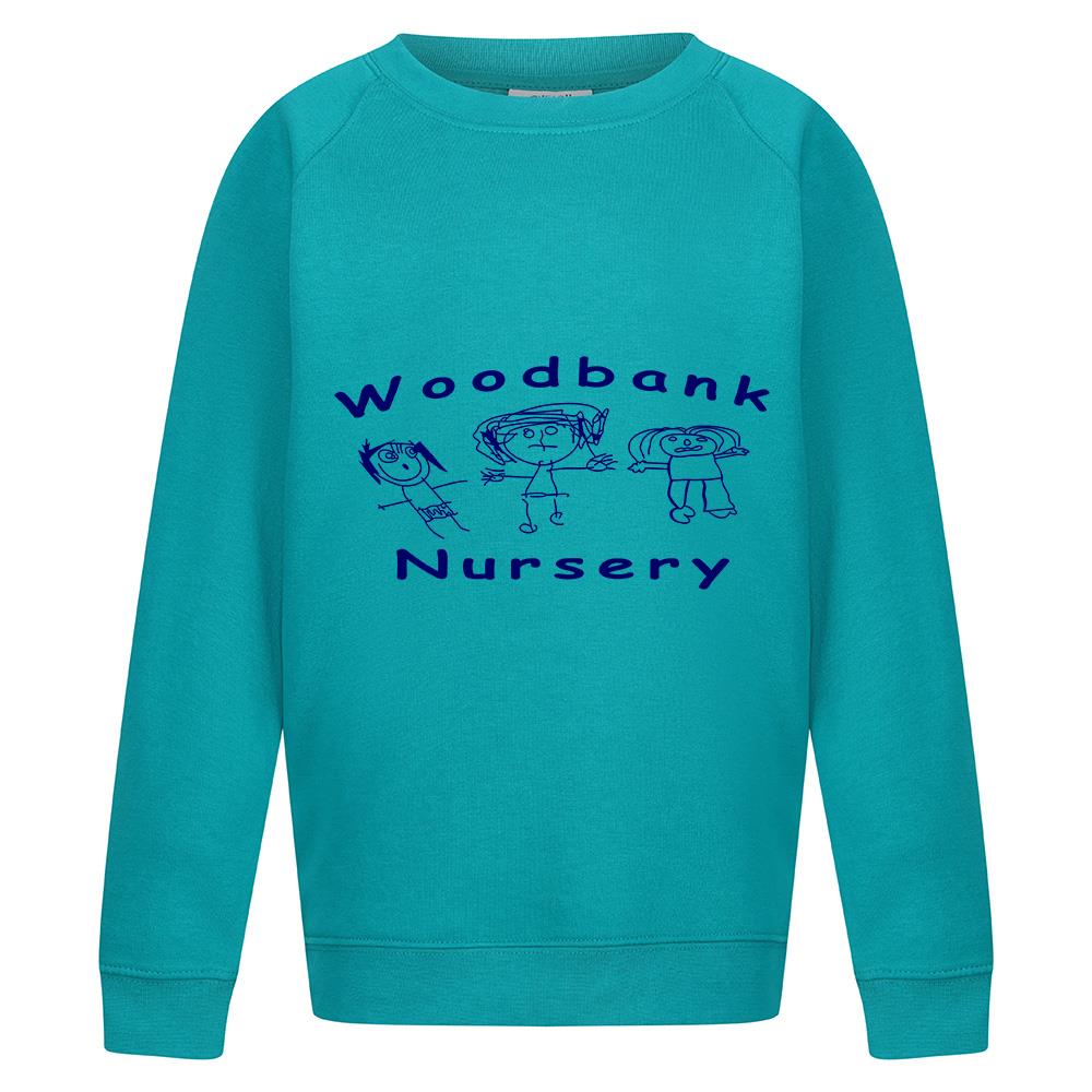 Woodbank Nursery Bury Crew Neck Sweatshirt Jade