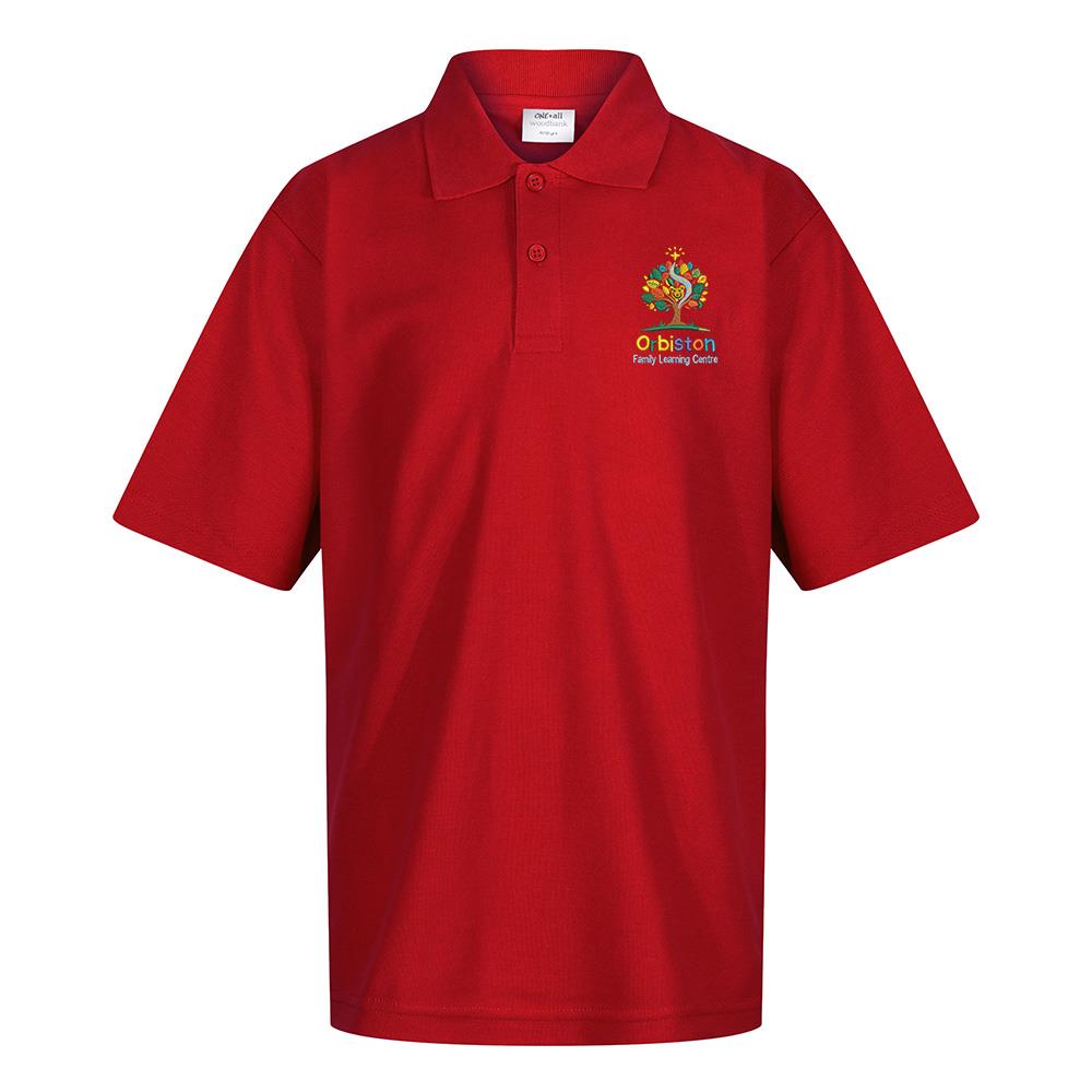 Orbiston Family Learning Centre Poloshirt Red