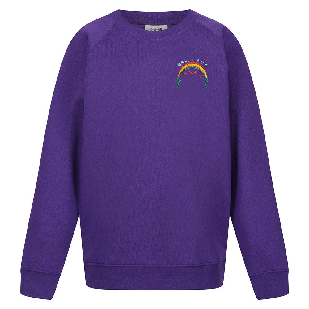 Ballerup Nursery Crew Neck Sweatshirt Purple