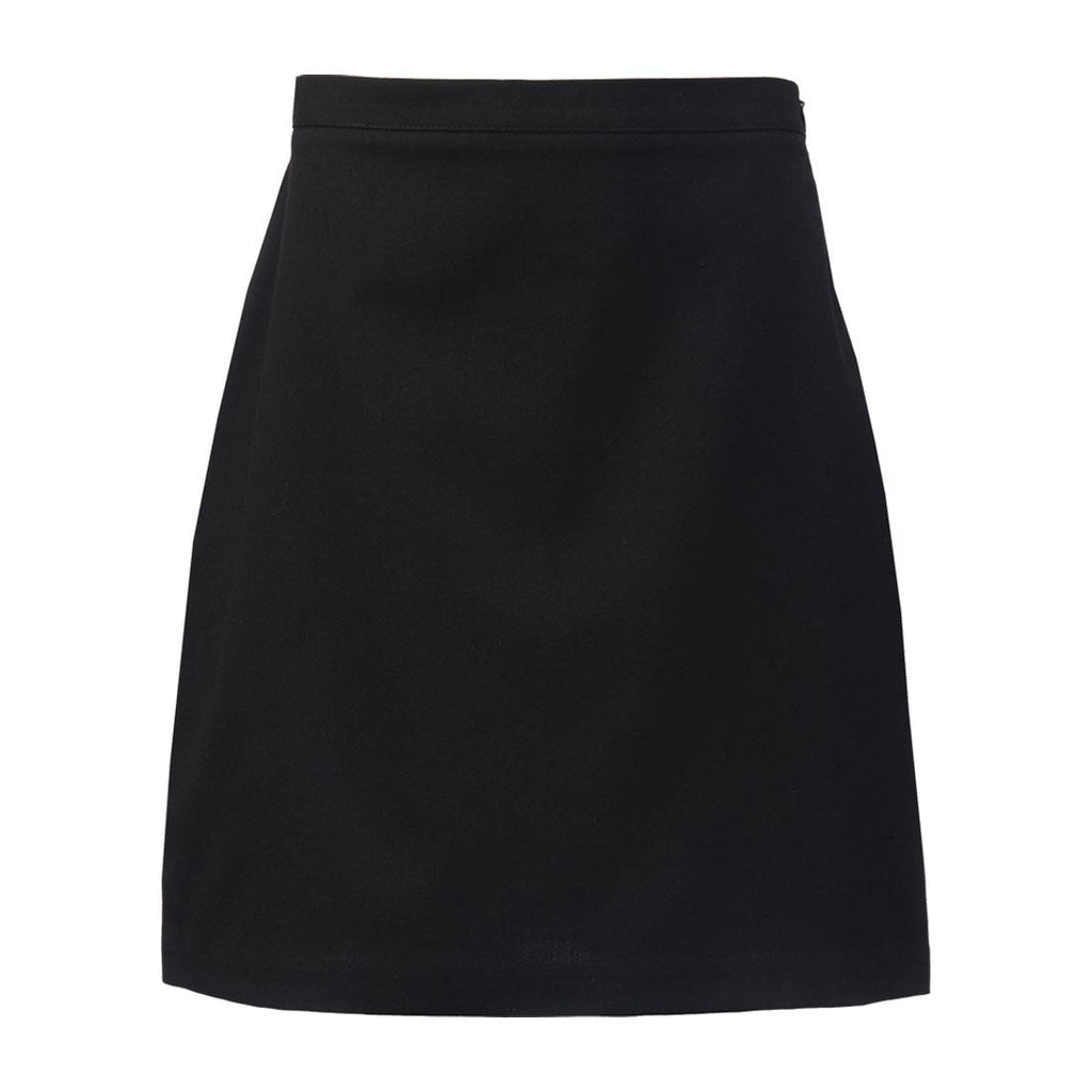 Banner Senior Girls Straight Skirt Black