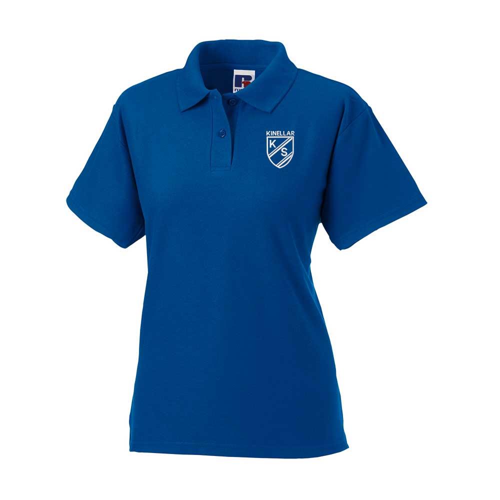 Kinellar Primary Staff Ladies Poloshirt Top Royal