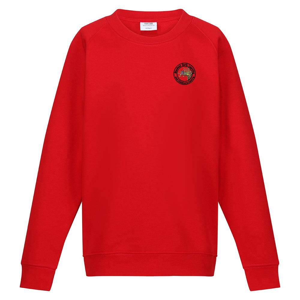 Glenfield ELCC Crew Neck Sweatshirt Red