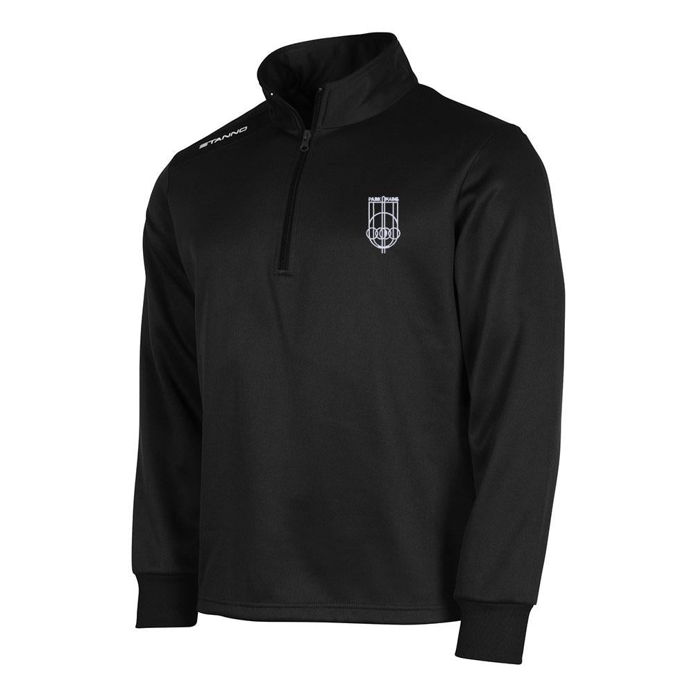 Park Mains High Field Half Zip Top Black